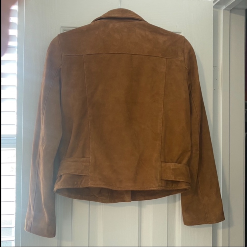 Allsaints Suede Balfern Biker Jacket - Picture 13 of 13